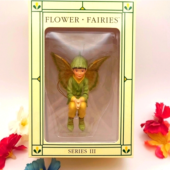 Cicely Mary Barker Series lll Elm Tree Fairy Ornament - Picture 1 of 4